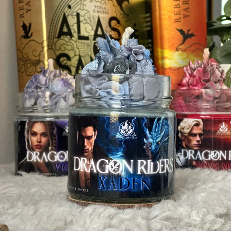 Velas-literarias-Xaden-Riorson-Alas-de-Sangre -The-Empyrean-Saga