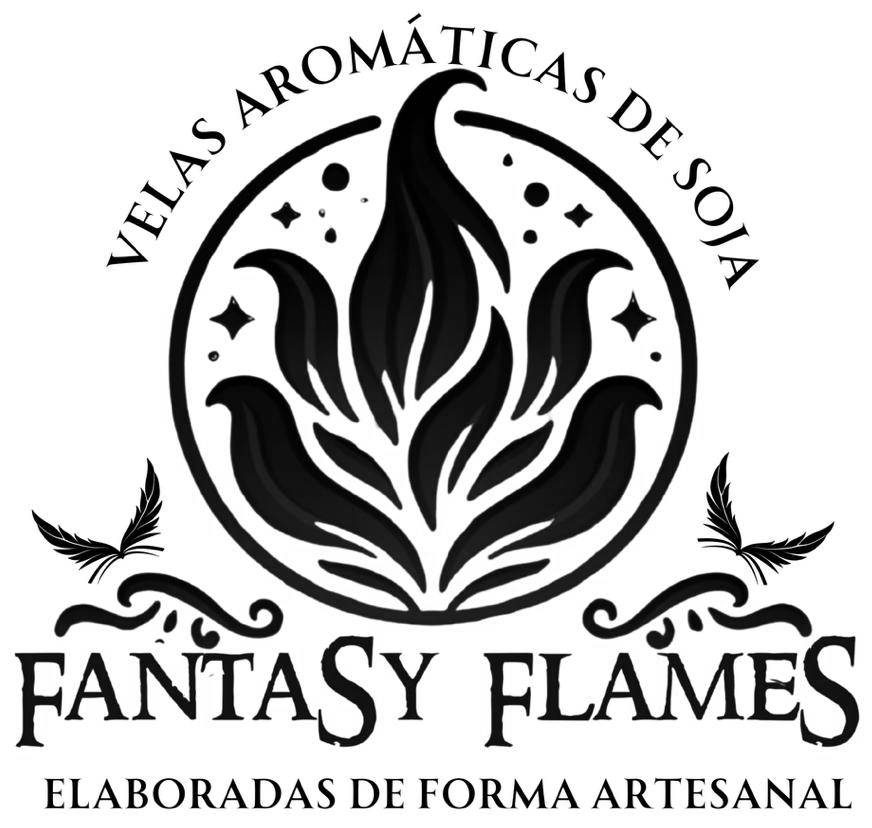 Velas Literarias Fantasy Flames | Velas aromáticas de Soja elaboradas de forma Artesanal