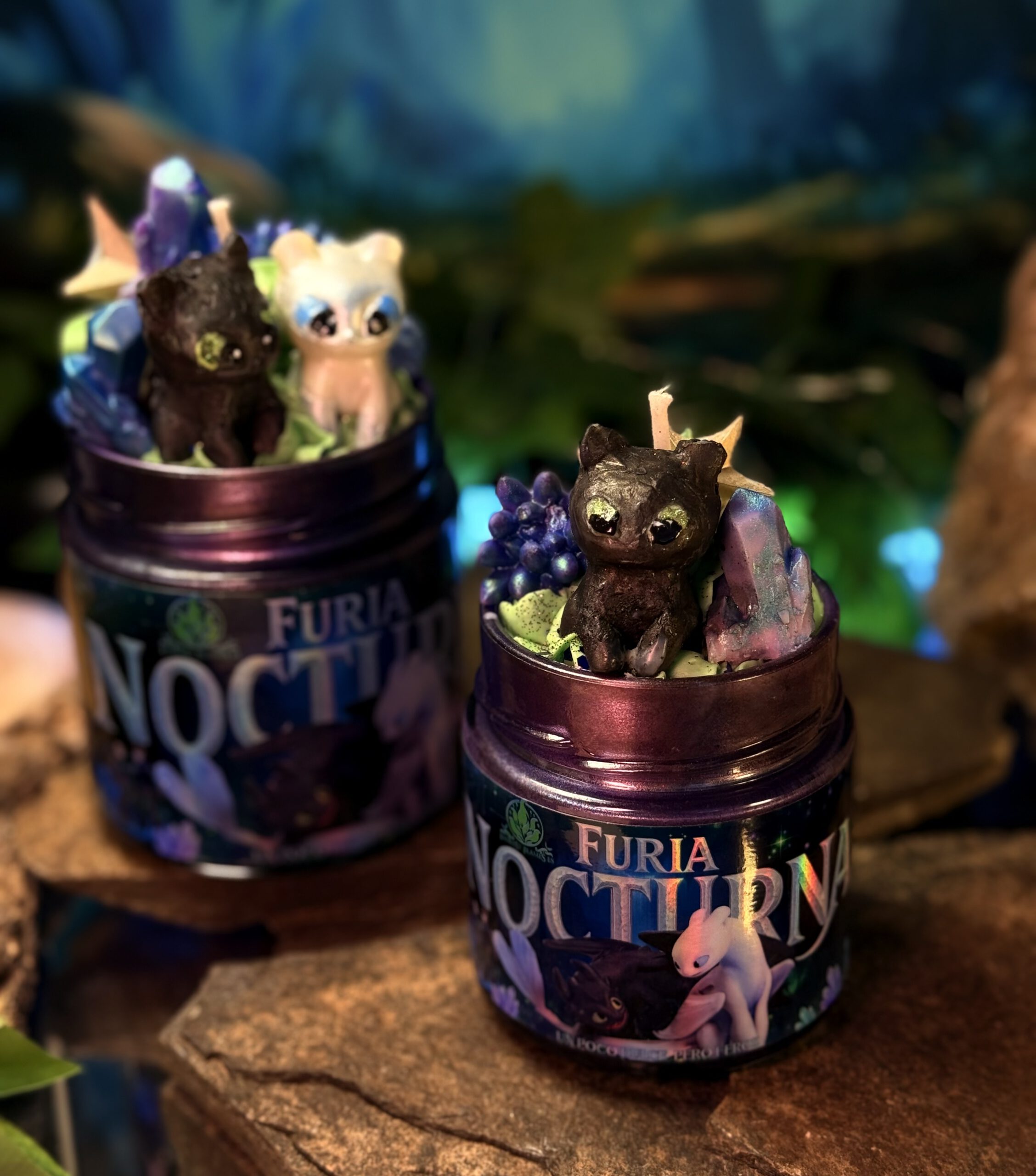 Vela furia nocturna mediana Vela furia nocturna edición limitada mediana