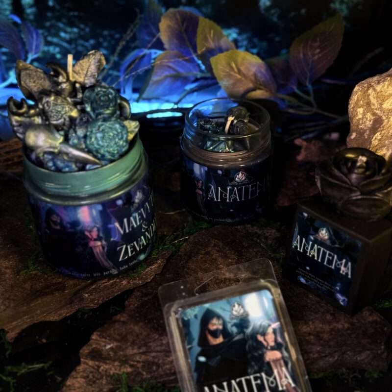 Caja Literaria ''Anatema'' – Keri Lake  Ed. Exclusiva (sin quemador).