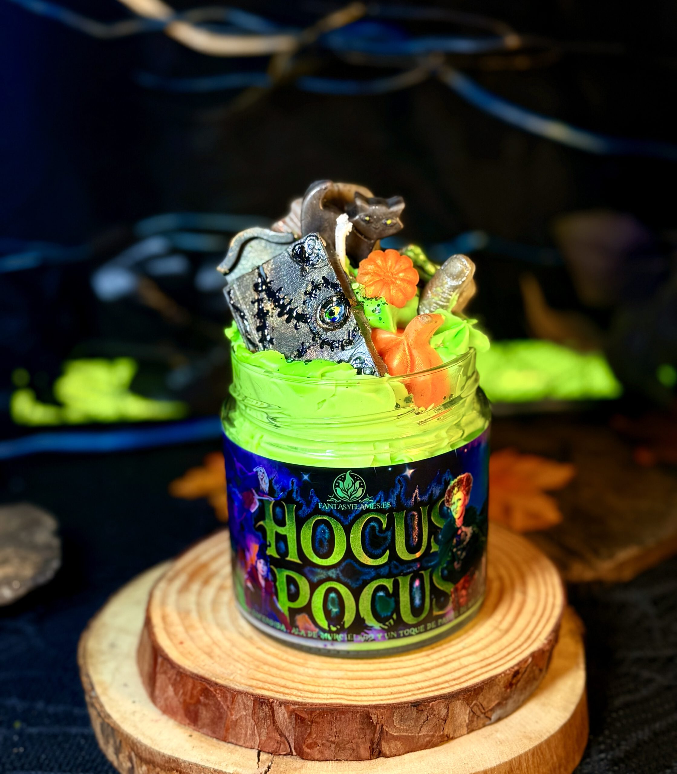 vela-inspirada-en-hocus-pocus. Las hermanas sanderson jpg