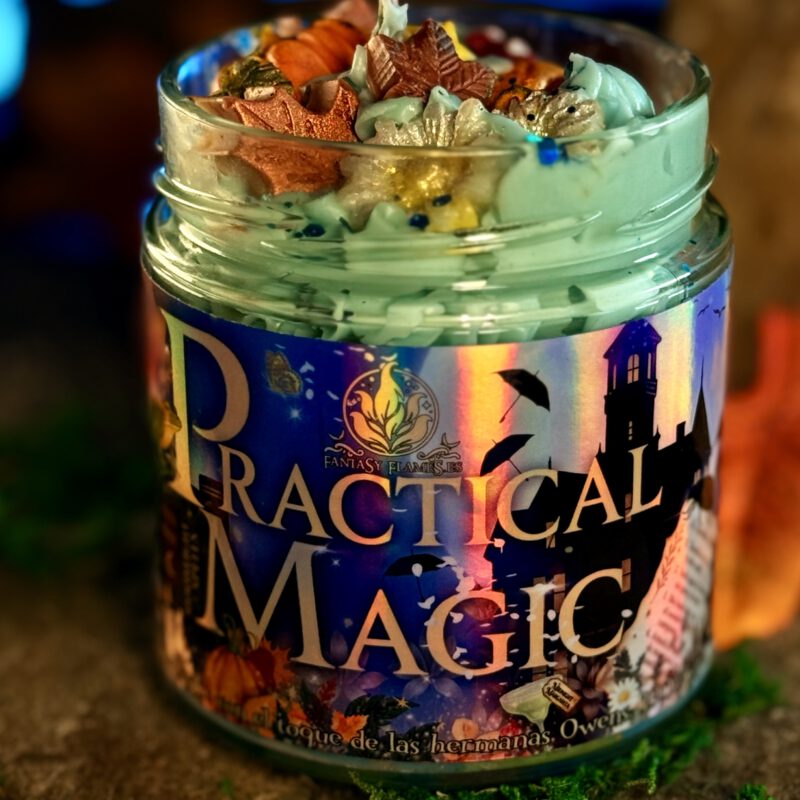 Vela “Prácticamente magia” Alice Hoffman. Ed. Exclusiva.