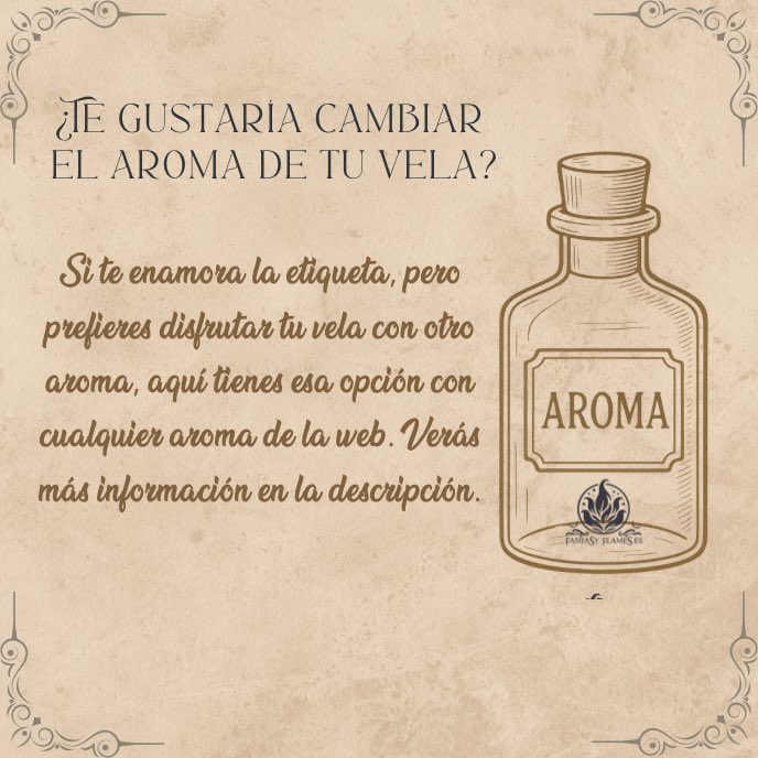 Cambia el aroma de tu vela.