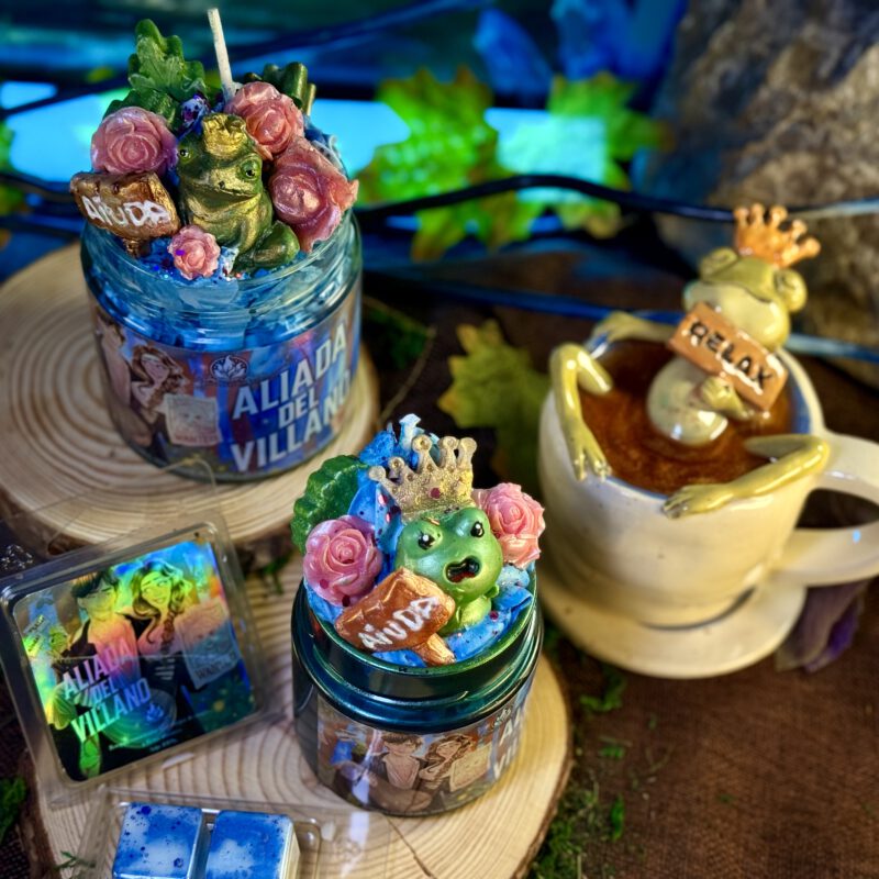 Caja literaria “Aliada del Villano” – Hannah Nicole