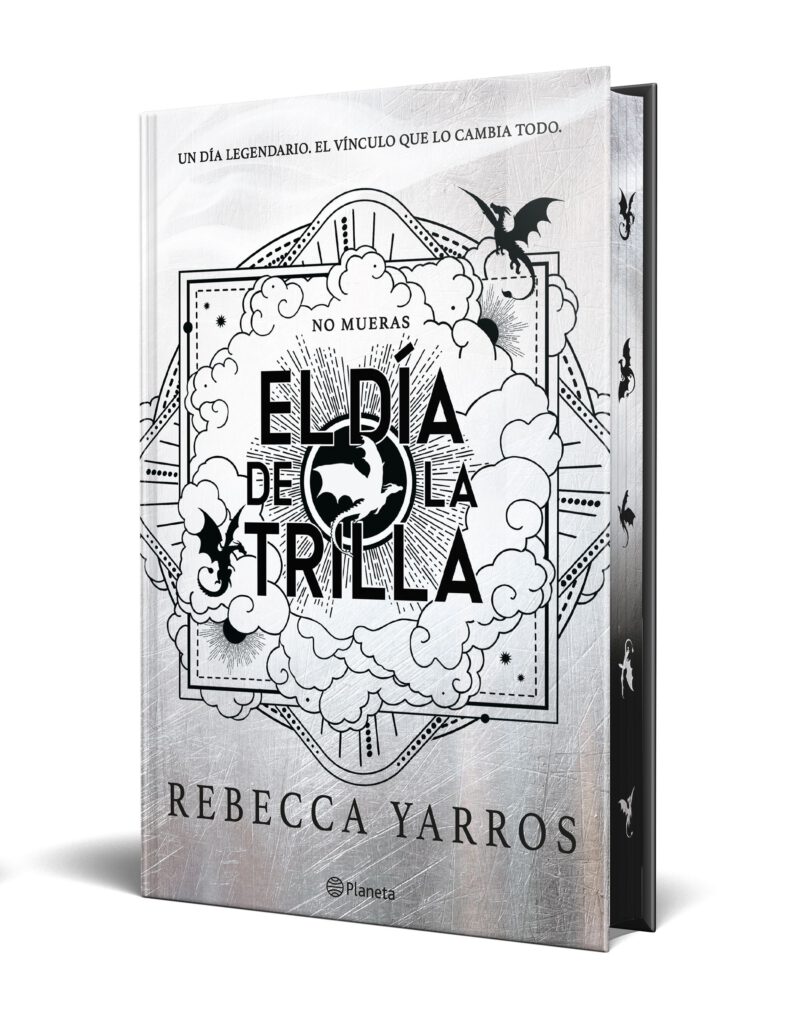 Portada de El día de la Trilla, el nuevo libro de Rebecca Yarros ambientado en el universo Empíreo.