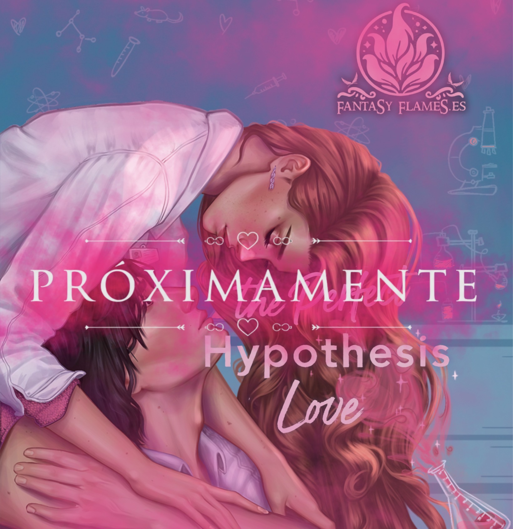Vela La hipótesis del amor | Ali Hazelwood | Adam Carlsen | Olive Smith Vela artesanal La hipótesis del amor inspirada en la novela de Ali Hazelwood, elaborada con cera de soja por Fantasy Flames.