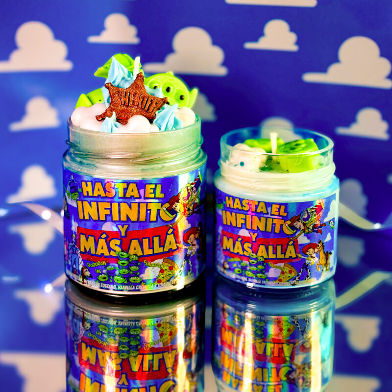 Vela ''Hasta el infinito y más allá'' Toy Story. Ed. Limitada.