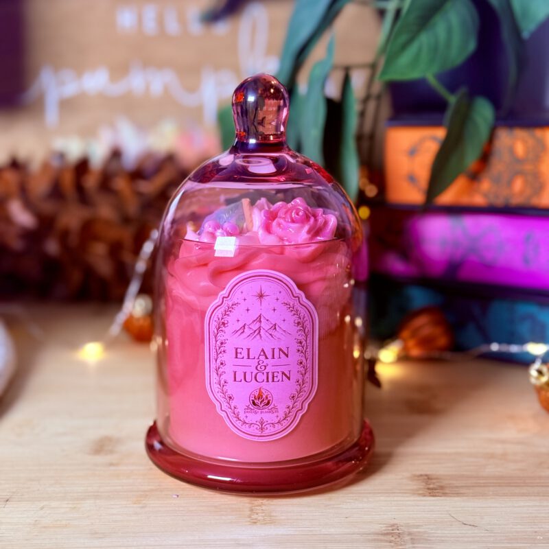 Vela con Campana de Cristal «Elain & Lucien» Ed. Exclusiva Limitada