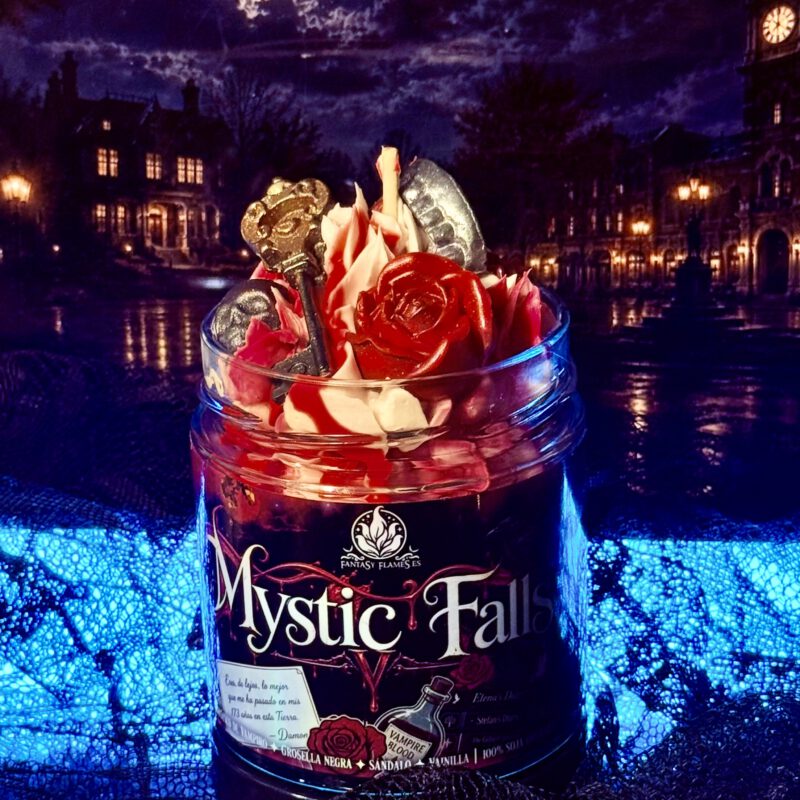 Crónicas vampíricas · Mystic Falls · Rosas y bayas oscuras