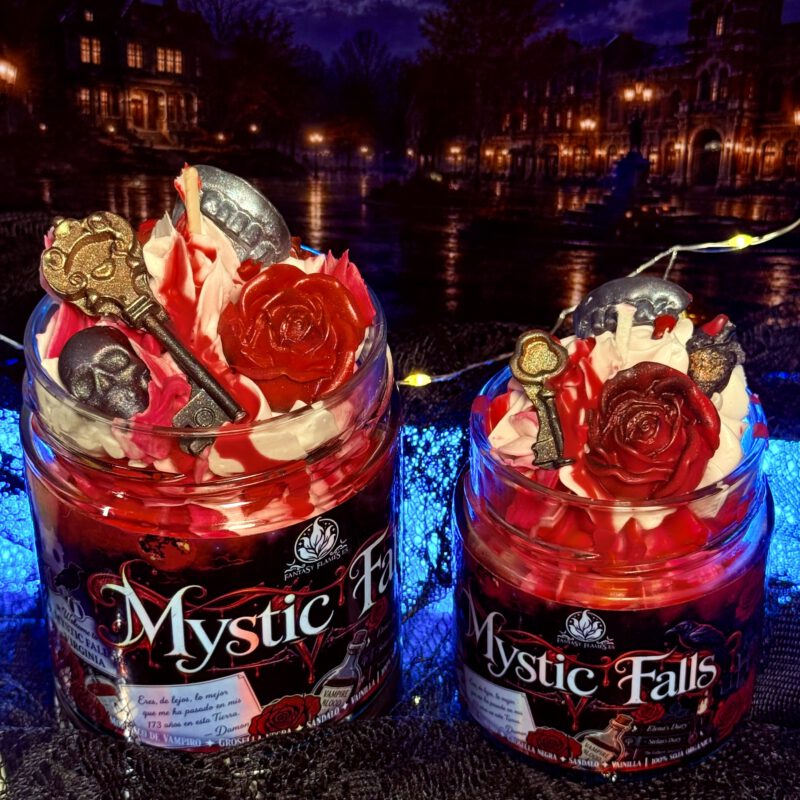 Crónicas vampíricas · Mystic Falls · Rosas y bayas oscuras