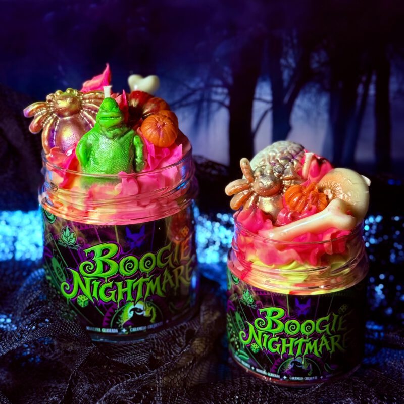 Vela Oogie Boogie, el personaje de Pesadilla antes de Navidad.